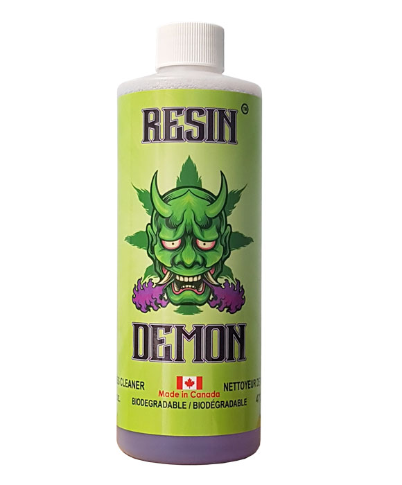 Resin Demon, Bong Cleaner, Glass Cleaner, 2 Pack 16oz Bottles